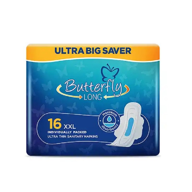 BUTTERFLY LONG XXL-16 ULTRA NAPKINS BUTTERFLY LONG XXL-16 ULTRA NAPKINS - Image 1