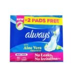 ALWAYS ALOE VERA FRESHNESS 11PADS