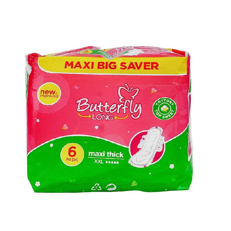 xxl BUTTERFLY MAXI THICK XXL 6 PADS - Image 1