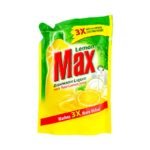 LEMON MAX DISHWASH LIQUID POUCH-120ML