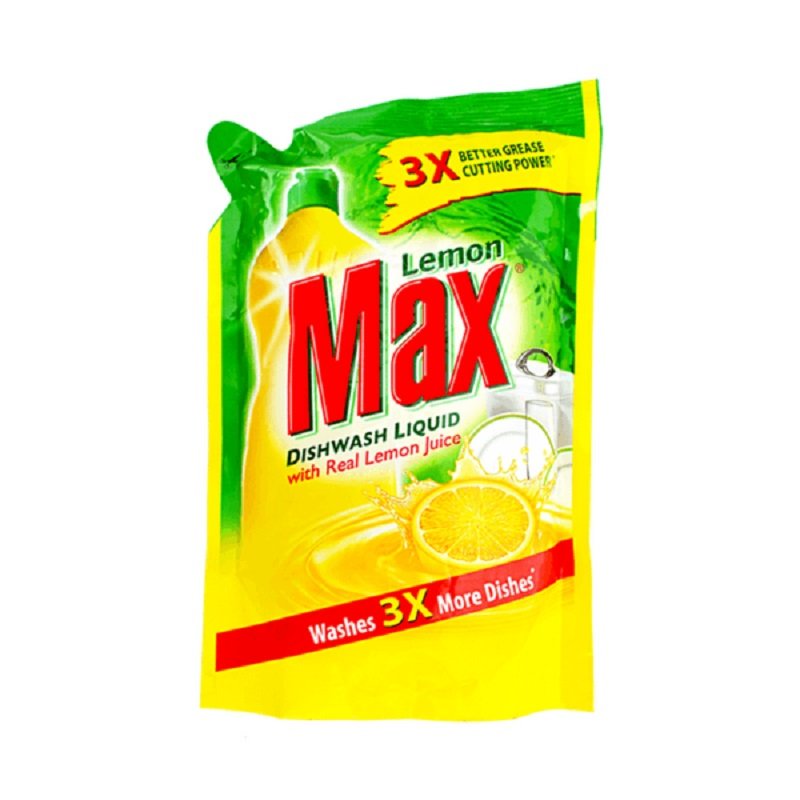 Bar7 LEMON MAX DISHWASH LIQUID POUCH-120ML - Image 1