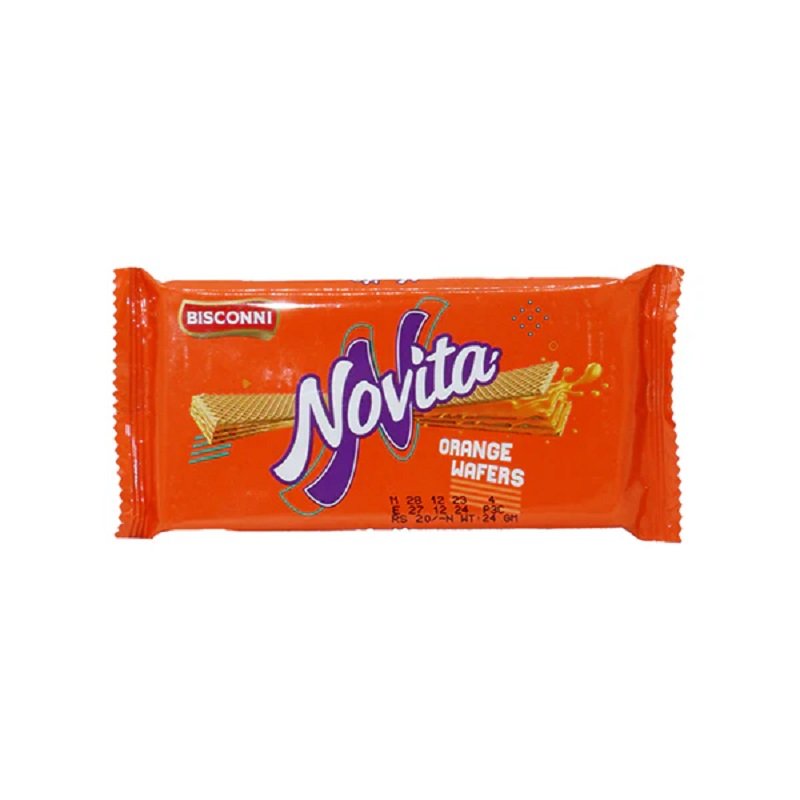 Biscuit 16 NOVITA ORANGE WAFERS - Image 1