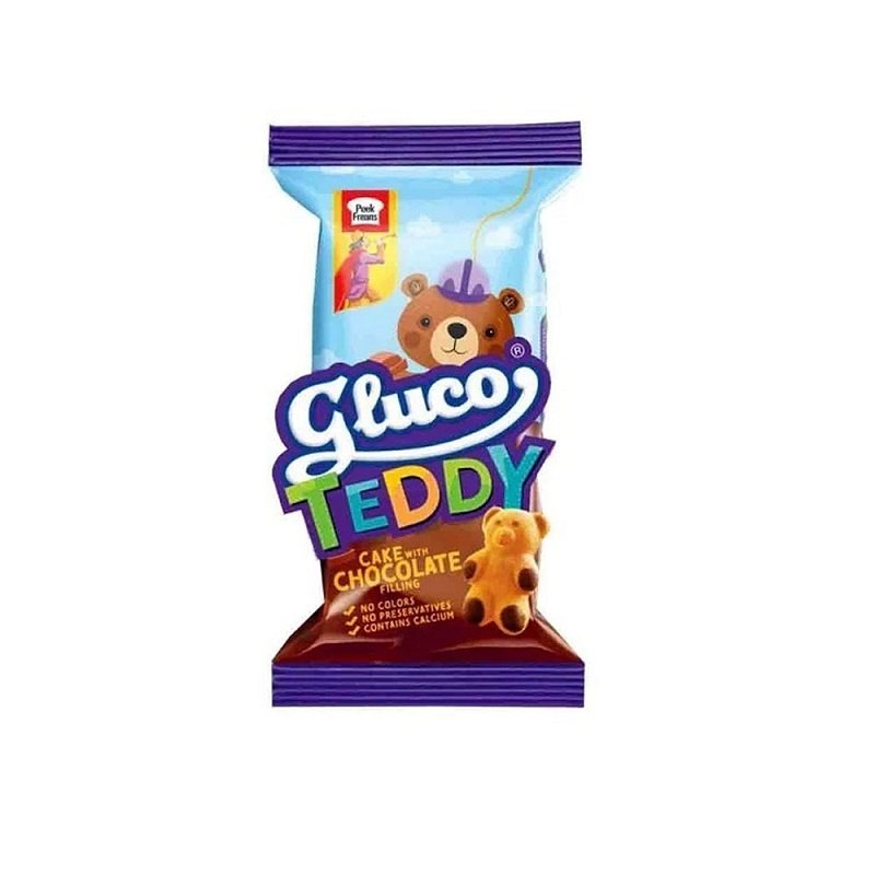 cake 6 GLUCO TEDDY CAKE CHOCOLATE - Image 1