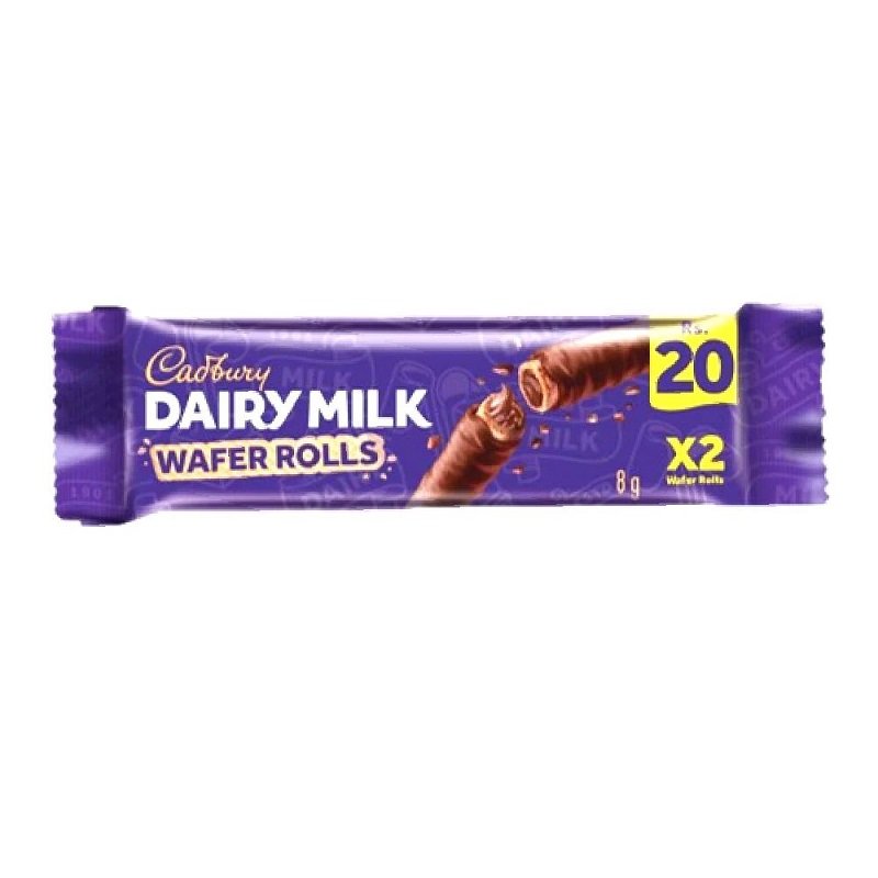 chocolate9 DAIRY MILK WAFER ROLLS-8G - Image 1