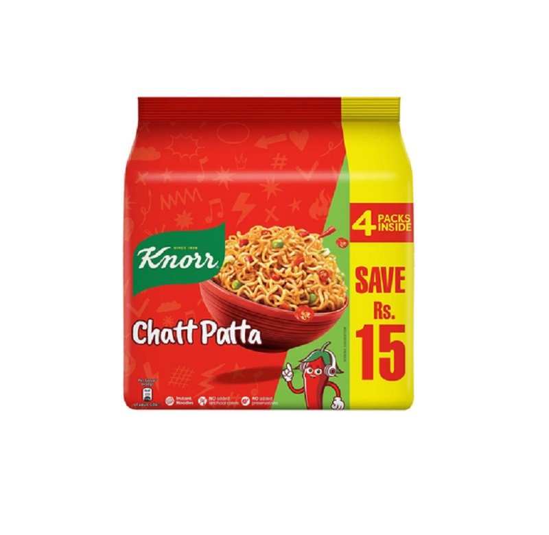 noddle 1 KNORR CHATTPATTA 4PACK-180G - Image 1