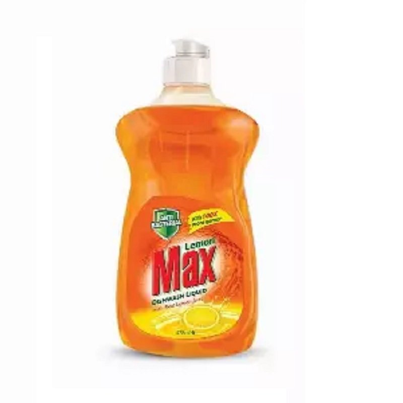 wash2 MAX LEMON AB DISHWASH LIQUID-475ML - Image 1