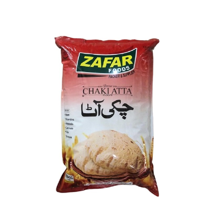 ATTA 3 ATTA ZAFAR FOOD CHAKKI-10KG - Image 1