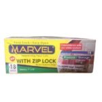 MARVEL LAGE ZIP LOCK 7*9-18BAGS