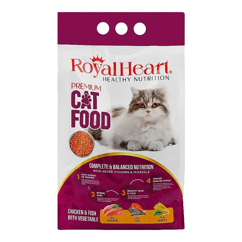 Morinago 16 ROYAL HEART CAT FOOD CHIKEN/FISH/V-400G - Image 1