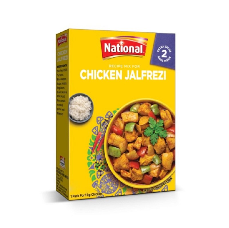 National 15 NATIONAL CHICKEN JALFREZI MASALA-50G - Image 1