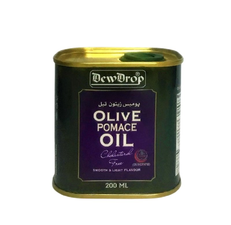 Oil 8 DEWDROP OLIVE POMACE OIL TIN-200ML - Image 1