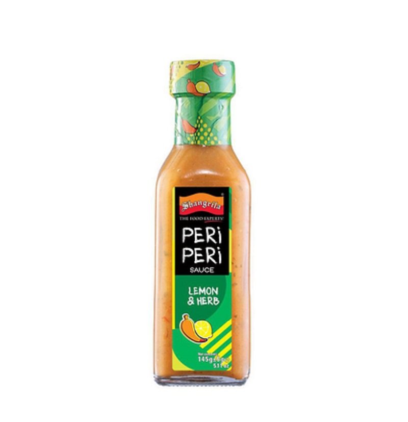 Sauce 13 SHANGRILA PERI PERI SAUCE LEMON &HERBS-150G - Image 1