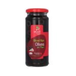 WADI OLIVES BLACK PITTED RIPE-240G
