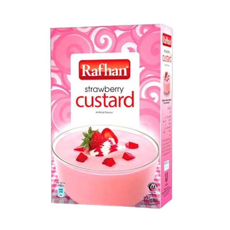 Sauce 58 RAFHAN CUSTARD STRAWBERRY-275G - Image 1