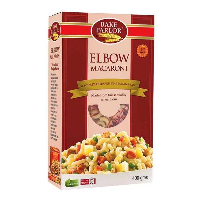 kolson 14 BAKE PARLOR SMALL ELBOW MACARONI-400G - Image 1