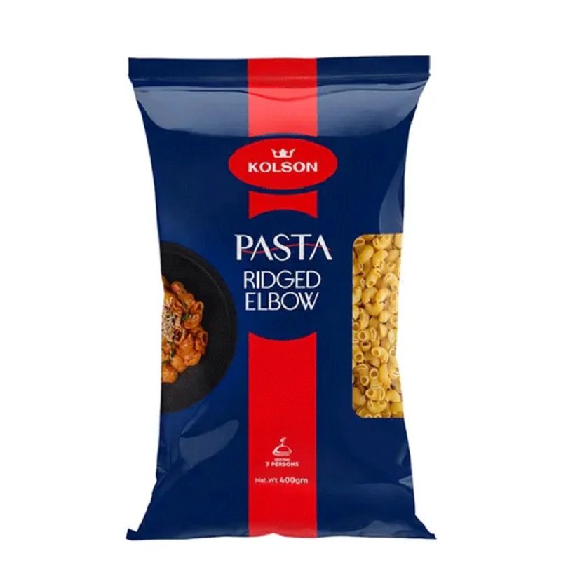 pasta 29 KOLSON RIDGED ELBOW-400G - Image 1