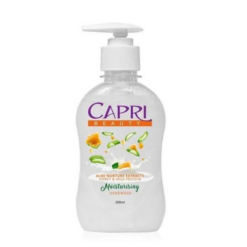 CAPRI HAND WASH WHITE MOISTURIZING-200ML CAPRI HAND WASH WHITE MOISTURIZING-200ML - Image 1