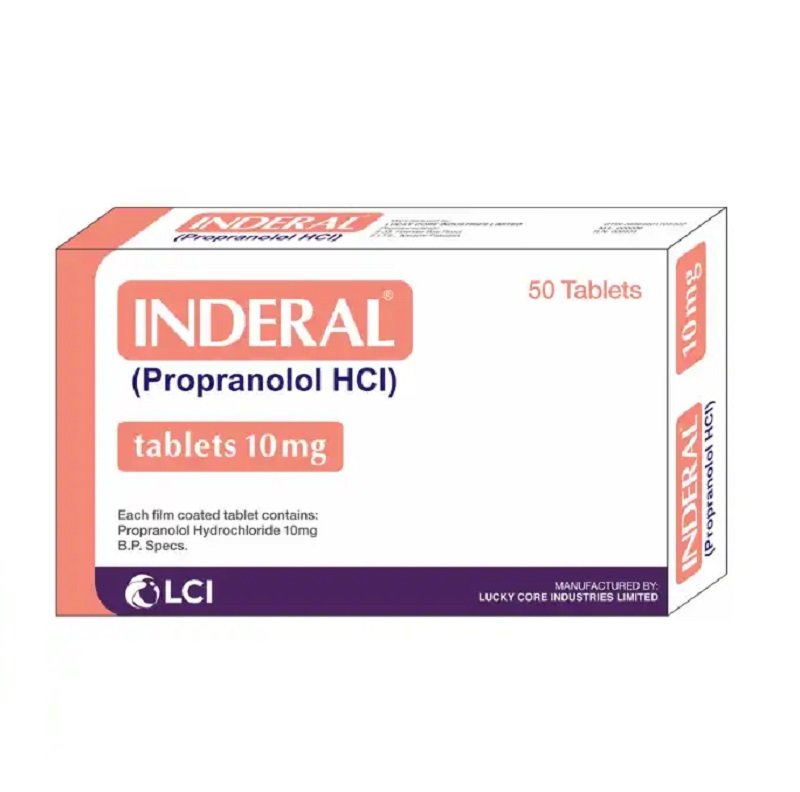 INDERAL 10MG TAB INDERAL 10MG TAB 25s - Image 1