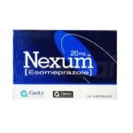 NEXUM 20MG CAP 7S