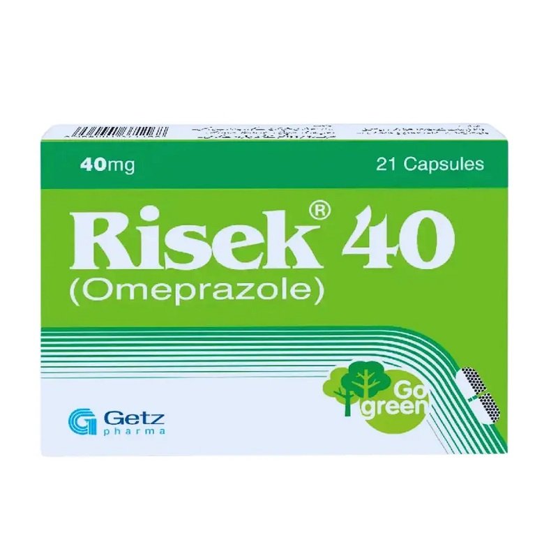 RISEK 40MG CAP 21S RISEK 40MG CAP 7S - Image 1