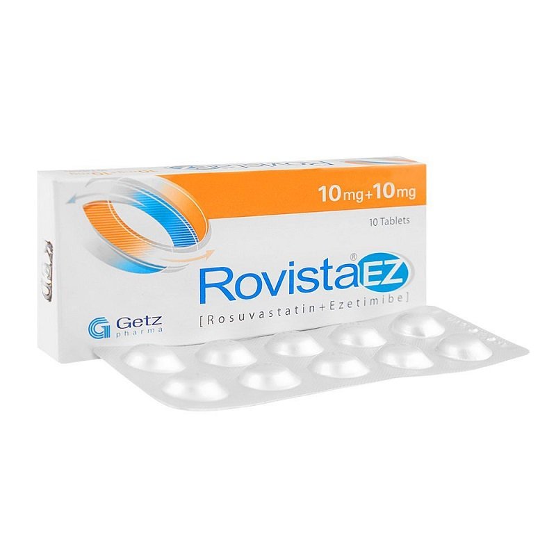 ROVISTA EZ MG ROVISTA EZ 10/10MG TABLET 10S - Image 1