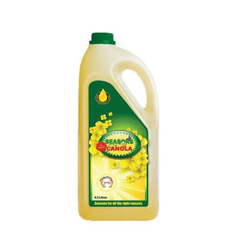 SESSION SEASONS CANOLA OIL BOTTLE-4.5L - Image 1