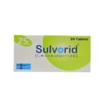 SULVORID 25MG TAB 10s