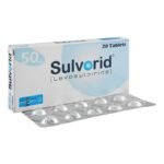 SULVORID 50MG TAB 10s