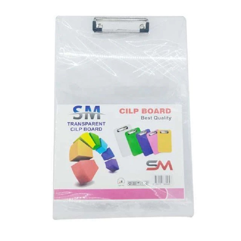 TRANSPARENT CLIP BOARD TRANSPARENT CLIP BOARD - Image 1
