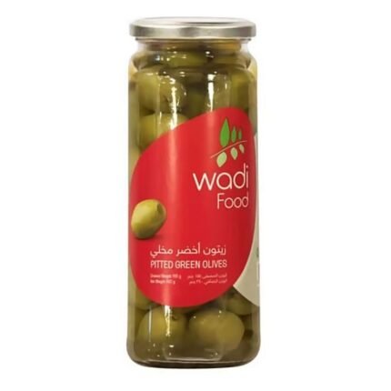 WADI OLIVES GREEN PITTED-340G